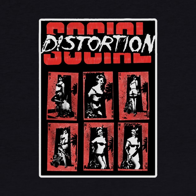 Women posed social distortion by Lartswear